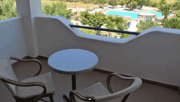 Orama Hotel Sígrion الغرفة الصورة